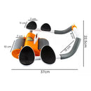 Roda Abdominal com Cronômetro para Prancha: Exercícios Físicos Funcionais para Musculação, Abdômen, Braços e Emagrecimento em Casa