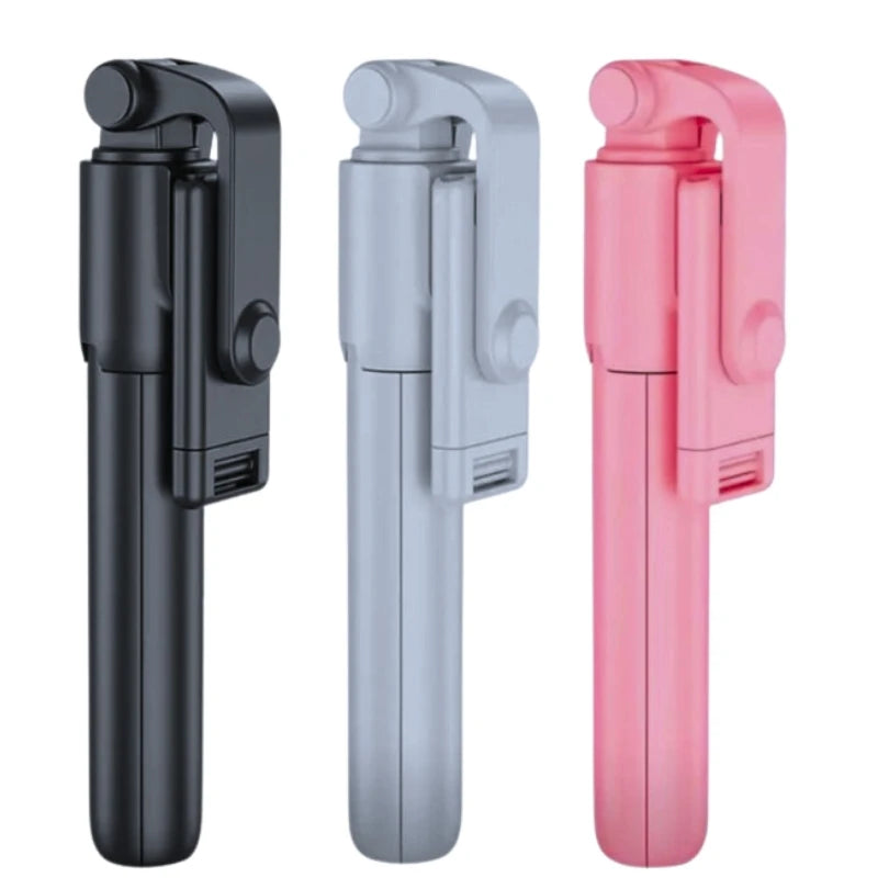 Bastão Pau de Selfie sem fio Retrátil Bluetooth suporte tripé para celular.