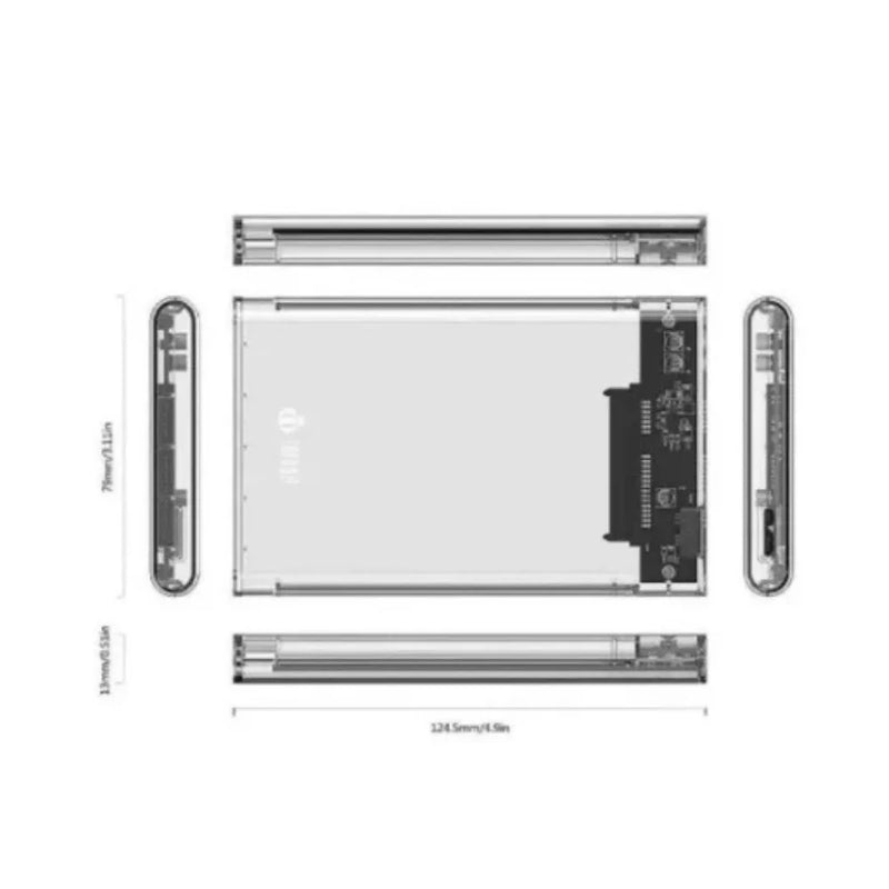 Gabinete Hd Externo 2.5 Notebook Usb 3.0 Ps4, Xbox, Pc