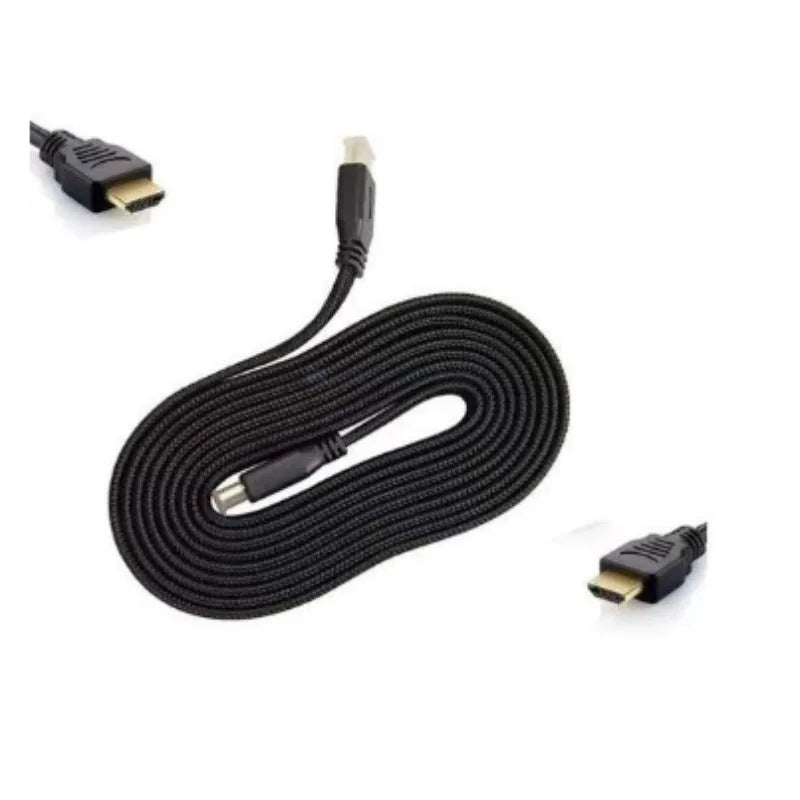 Cabo Hdmi para Hdmi 19 Pinos com Resolução Alta em 4k, Ultra Hd, 1080p, HDR e 3d - Comprimento 1,5M ou 3M