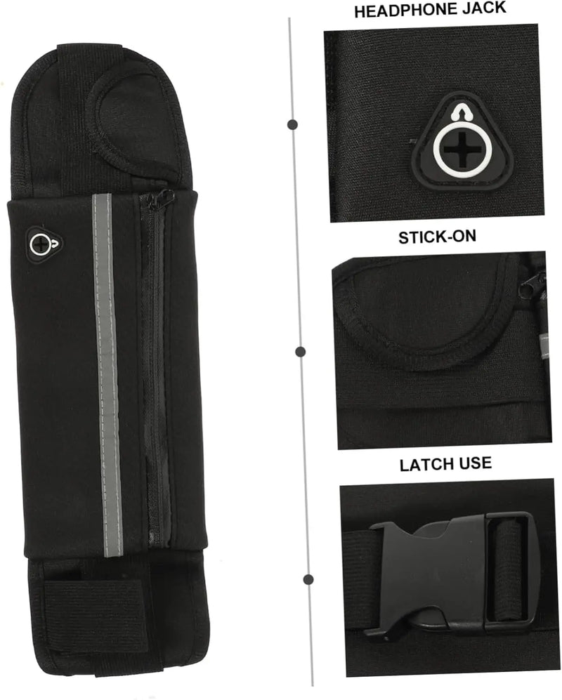Bolsa de cintura esportiva única para porta-celular esportivo à prova d'água