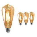 Kit 4 Lâmpadas Vintage Retro Led Filamento 4W Hot St64