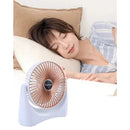 Mini Ventilador Portátil Bivolt USB Recarregável De Mesa 3 Niveis de Velocidade
