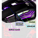 Mouse Gamer Laser Led Usb 7 Botões Profissional