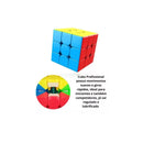 Cubo Mágico Anti-stress 3x3x3 Interativo Profissional Speed Gold Edition