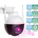 câmera de segurança wi-fi smart camera a18 4mp icsee