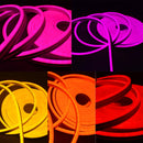 Fita LED Neon RGB Flexível de Alto Brilho 5M 12V com Controle