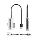 Cabo conversor USB para SATA Knup KP-HD822 - Conexão rápida e estável, compatível com HDs e SSDs