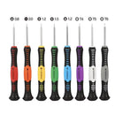 Kit de ferramentas com 16 peças para abrir e reparar celulares iPhone e Android. Ferramentas práticas, compactas e essenciais para manutenção.