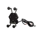Suporte de moto, Carregador, garra para Celular Gps  Universa Fixa Retrovisor