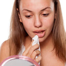 Toalha descartável para limpeza facial, algodão, extrato, toalha macia, salão de beleza, lenço de limpeza facial, maquiagem, limpeza, 50 unidades