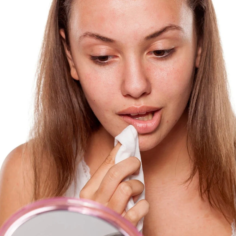 Toalha descartável para limpeza facial, algodão, extrato, toalha macia, salão de beleza, lenço de limpeza facial, maquiagem, limpeza, 50 unidades