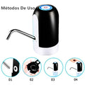 Bomba Elétrica Universal com Carregamento USB para Galão ou Garrafão de Água Digital