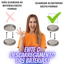 10 Unidades  Bateria de Lítio (Lithium) CR 1220 3V