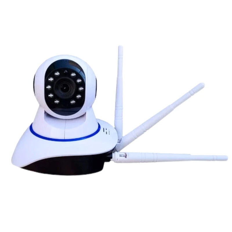 Câmera sem fio WiFi 1080P, monitoramento de segurança residencial, interna com detecção de movimento, panorâmica e inclinação de 360 °, monitor para bebê