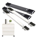 Base de Apoio com Rodas Regulável Lavadora, Fogão, Geladeira e objetos até 200 kg