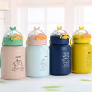 Garrafa Térmica Infantil Inox com Canudo 480ML