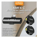 Microfone sem fio magnético KMF4-C