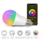Lâmpada Inteligente Led Wifi Alexa Google 10W RGB C/ Dimerizável Com Função Cenas Controle App