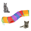 Brinquedo Para Pets Túnel Labirinto Para Gatos Colorido Top