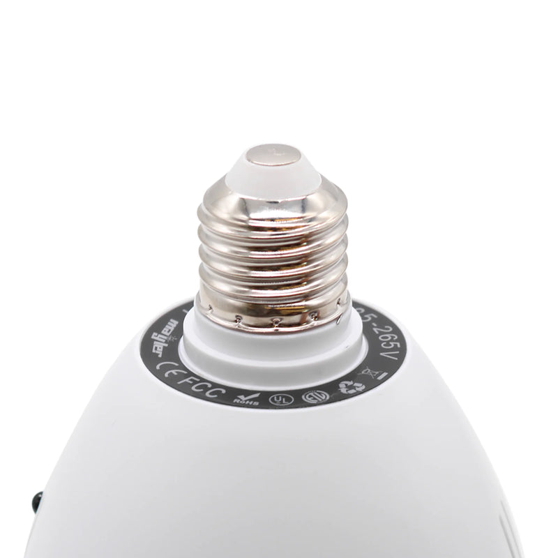 Ventilador De Teto E27 Com Lâmpada Led Bivolt Vt02 80w