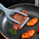 Kit com 2 ou 3 Espátulas de Silicone Multiuso com Palito para Ovos, Bife, Panqueca e Tapioca