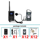 Sistema de áudio sem fio Retekess para guias turísticos: Transmissor FM FT11, Receptor de rádio FM PR13, Ideal para guias turísticos, conferências, igrejas e treinamento para Hajj.