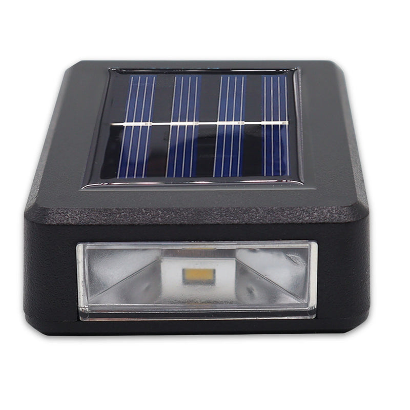 Kit 2 Luminária Solar Retro Wall Slot Sl02