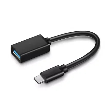 Cabo Adaptador Universal Tipo C ou V8 para USB Carregamento e Transferência de Dados - Compatível com Smartphones e Tablets Android