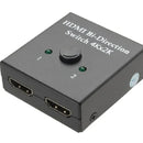HDMI 2x1 E 1X2 Bidirecional 4K Bidirecional 4K Suporte 3D 1080P 4K x 2K HD Áudio Switch HDMI 2.0 Switch