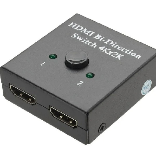 HDMI 2x1 E 1X2 Bidirecional 4K Bidirecional 4K Suporte 3D 1080P 4K x 2K HD Áudio Switch HDMI 2.0 Switch