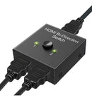 HDMI 2x1 E 1X2 Bidirecional 4K Bidirecional 4K Suporte 3D 1080P 4K x 2K HD Áudio Switch HDMI 2.0 Switch