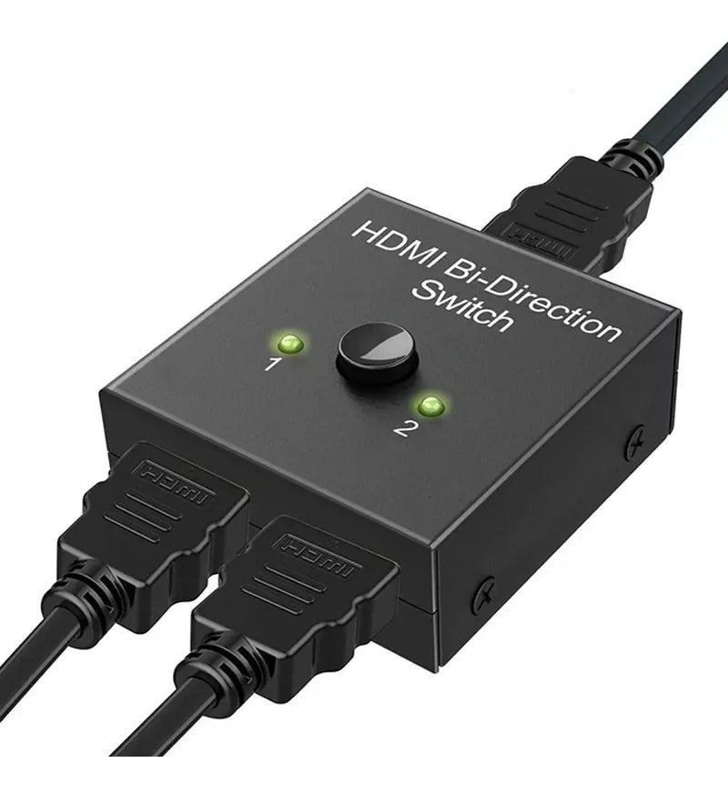 HDMI 2x1 E 1X2 Bidirecional 4K Bidirecional 4K Suporte 3D 1080P 4K x 2K HD Áudio Switch HDMI 2.0 Switch