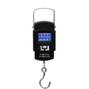 Balança digital portátil para bagagem, pesca de até 50 kg, compacta e precisa