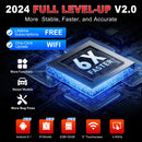 LAUNCH X431 CRP129E V2.0 Ferramenta de Diagnóstico OBD2 para Automóveis: Reinicialização de Sensores de Motor, ABS, SRS, Óleo, SAS, EPB, TPMS e DPF - Atualização Gratuita