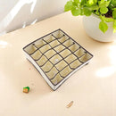 Organizador de gavetas com 24 divisões para roupas portáteis, dobragem de roupas e organização interna de objetos.