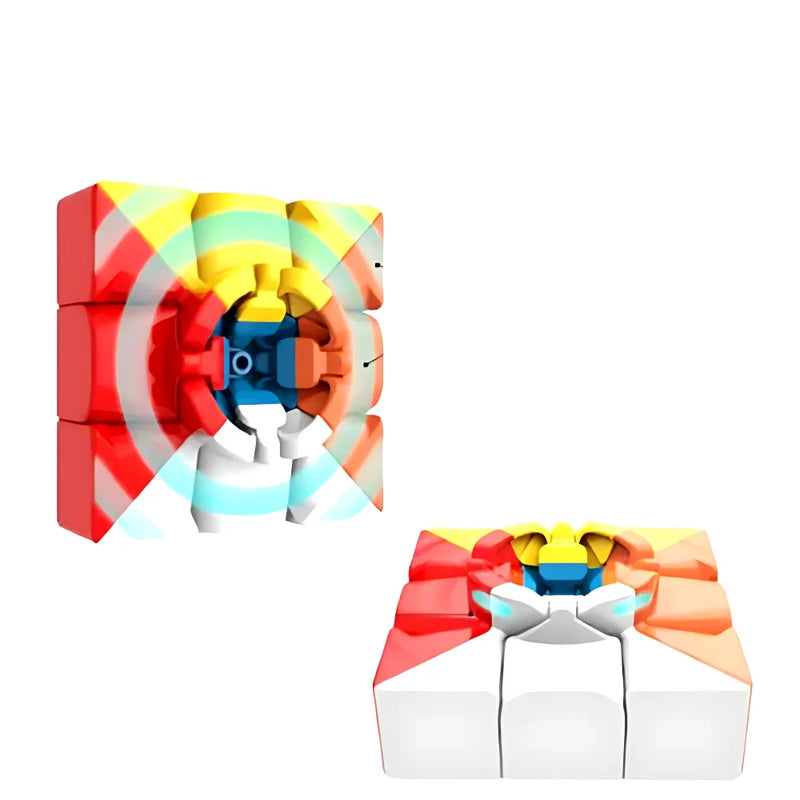 Cubo Mágico Anti-stress 3x3x3 Interativo Profissional Speed Gold Edition