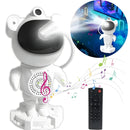 Projetor Galaxia Estrelas Nebulosa Astronauta Som Bluetooth