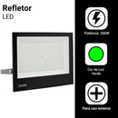 Refletor LED de 200 W com potência total e bivolt