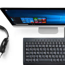 Mini Teclado Multimídia COM FIO USB