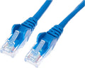 Cabo de Rede Blindado 3M de Comprimento - Ethernet RJ45 Cat5e Azul Com Conexão Rápida para Computador ou Notebook