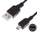 Cabo USB Mini V3 de 1,5M para controle GPS PS3, transmissão e conexão de dongle LG, ideal para transferência de dados e carregamento