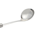 Kit 3 Utensilios de Cozinha em Inox. Escumadeira + Concha de Feijão + Pegador de Massa