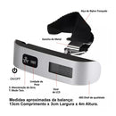 Balança Eletronica Bagagem Digital Mão Com Gancho Mala 50kg