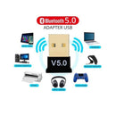 Adaptador E Receptor USB Bluetooth 5.0 Plug USB Transmissor de Áudio para Notebook E Computador