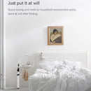 Suporte de tripé portátil para projetor Wanbo - Altura ajustável até 1,7m - Rotação 360 ° - Leve e dobrável - Cor branca