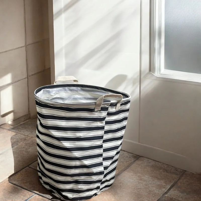 Cesto Organizador Roupa Suja e Brinquedo Dobrável Com Alça Impermeavel Pratico