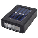 Kit 4 Luminária de Parede Slim Solar Lander 2 Focos Luz Quente