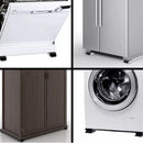 Base de Apoio com Rodas Regulável Lavadora, Fogão, Geladeira e objetos até 200 kg