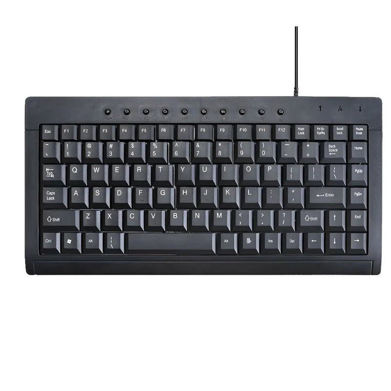 Mini Teclado Multimídia COM FIO USB